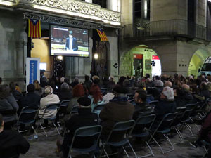Seguiment de la investidura de Carles Puigdemont com a president de la Generalitat de Catalunya