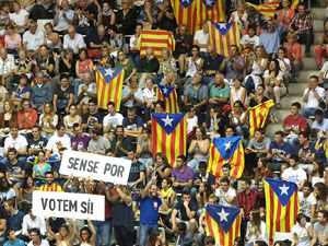 Acte de final de campanya per al 27S de Junts pel S&iacute;