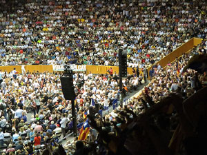 Acte de final de campanya per al 27S de Junts pel S&iacute;