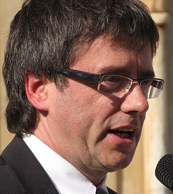 Carles Puigdemont, alcalde de Girona, durant la inauguraci&oacute;
