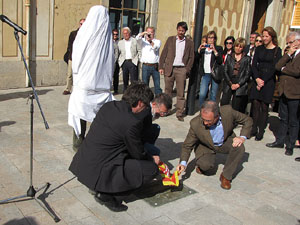 Inauguraci&oacute; escultura de Laure&agrave; Dalmau i Pla