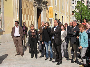 Inauguraci&oacute; escultura de Laure&agrave; Dalmau i Pla