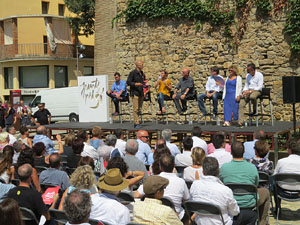 Presentaci&oacute; a Girona dels candidats de la llista Junts pel S&iacute;