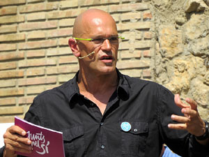 Presentaci&oacute; a Girona dels candidats de la llista Junts pel S&iacute;
