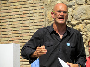 Presentaci&oacute; a Girona dels candidats de la llista Junts pel S&iacute;