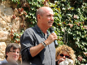Presentaci&oacute; a Girona dels candidats de la llista Junts pel S&iacute;