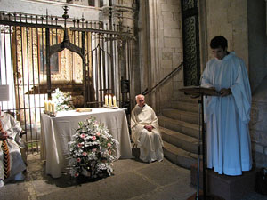 Festa de la Mare de D&eacute;u de Gr&agrave;cia i de Bell-ull als claustres de la Catedral de Girona
