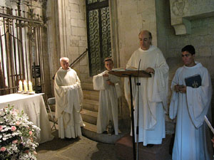 Festa de la Mare de D&eacute;u de Gr&agrave;cia i de Bell-ull als claustres de la Catedral de Girona