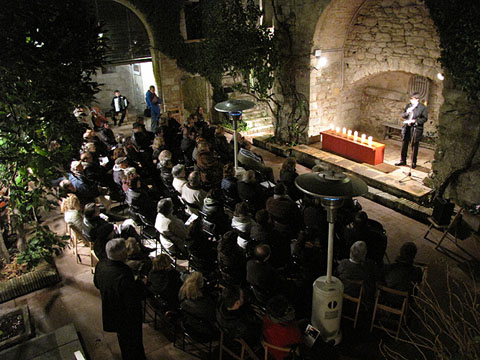 El Pati dels Rabins durant la commemoraci&oacute;