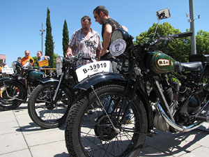 Primera concentraci&oacute; de Motos Hist&ograve;riques Ciutat de Girona