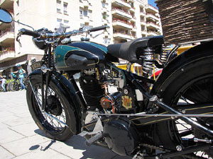 Primera concentraci&oacute; de Motos Hist&ograve;riques Ciutat de Girona