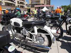 Primera concentraci&oacute; de Motos Hist&ograve;riques Ciutat de Girona