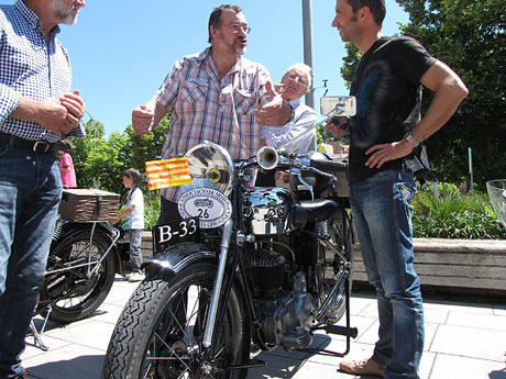 Primera concentraci&oacute; de Motos Hist&ograve;riques Ciutat de Girona