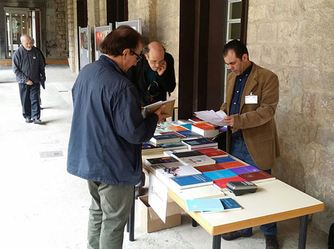 VI Parlament Catal&agrave; de les Religions. Claustre de Sant Dom&egrave;nec