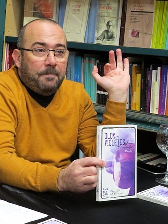 Josep Campmaj&oacute; durant l'esdeveniment