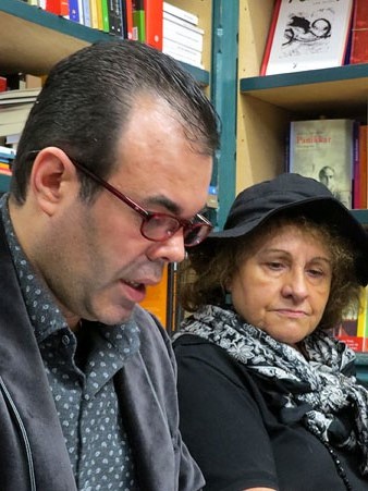 Xavier Del&ograve;s durant l'esdeveniment