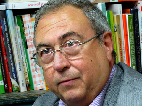 Miquel Fa&ntilde;an&agrave;s durant la trobada