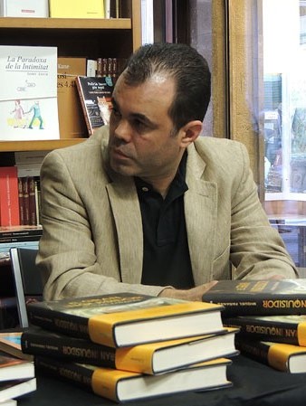 Xavier Del&ograve;s durant l'esdeveniment