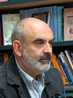 Josep Maria Fonalleras durant l'esdeveniment