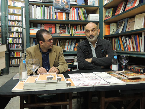 Mart&iacute; fonalleras durant la trobada