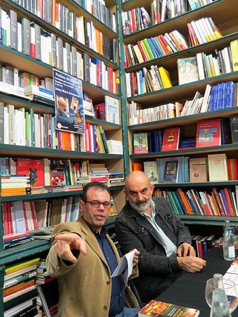 Xavier Del&ograve;s durant l'esdeveniment