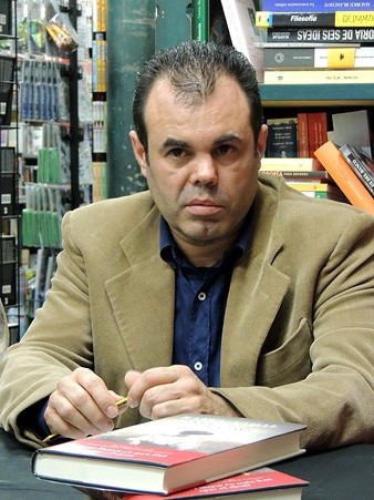 Xavier Del&ograve;s durant l'esdeveniment