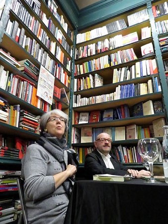 Maria Merc&egrave; Roca i Jaume F&agrave;brega durant la presentaci&oacute;