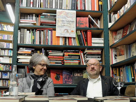 Maria Merc&egrave; Roca i Jaume F&agrave;brega durant la presentaci&oacute;