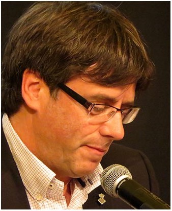 Carles Puigdemont, alcalde de Girona, durant la presentaci&oacute;