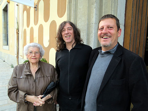 Narcisa Rodeja, mare de Gerard Quintana, el m&uacute;sic, i el llibreter Pere Rodeja