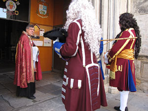 Benedicci&oacute; de la bandera a la capella de Sant Narc&iacute;s