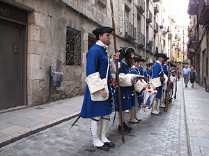 Presentaci&oacute; del regiment de Sant Narc&iacute;s