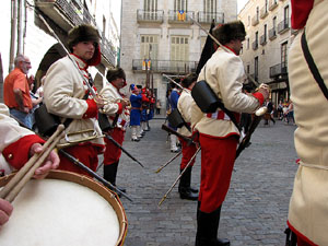 Desfilada a la pla&ccedil;a del Vi