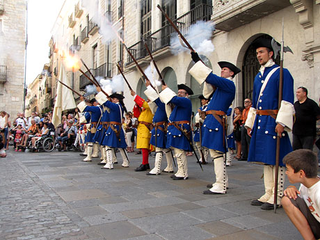 Jura de la bandera a la pla&ccedil;a del Vi