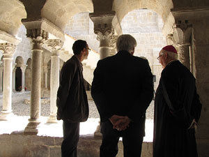 Inauguraci&oacute; de la restauraci&oacute; del claustre de Sant Daniel