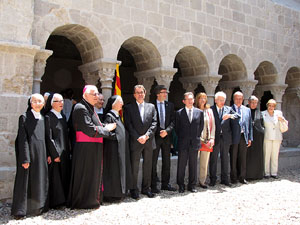 Inauguraci&oacute; de la restauraci&oacute; del claustre de Sant Daniel
