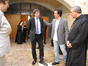 Inauguraci&oacute; de la restauraci&oacute; del claustre de Sant Daniel