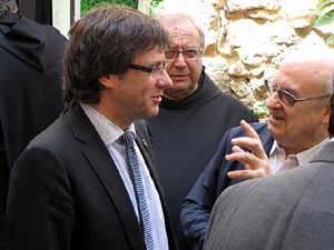 Inauguraci&oacute; de la restauraci&oacute; del claustre de Sant Daniel