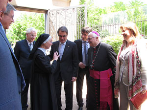 Inauguraci&oacute; de la restauraci&oacute; del claustre de Sant Daniel