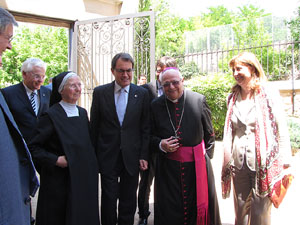 Inauguraci&oacute; de la restauraci&oacute; del claustre de Sant Daniel