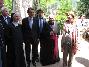 Inauguraci&oacute; de la restauraci&oacute; del claustre de Sant Daniel