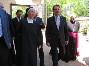 Inauguraci&oacute; de la restauraci&oacute; del claustre de Sant Daniel