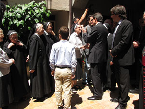 Inauguraci&oacute; de la restauraci&oacute; del claustre de Sant Daniel