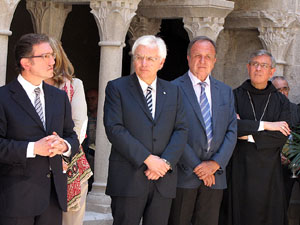 Inauguraci&oacute; de la restauraci&oacute; del claustre de Sant Daniel