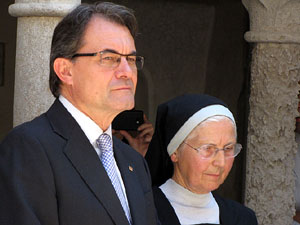 Inauguraci&oacute; de la restauraci&oacute; del claustre de Sant Daniel