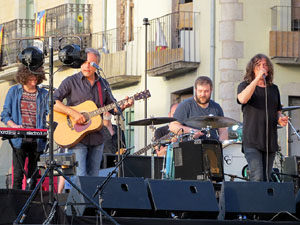 Concert de Sopa de Cabra a la Rambla de la Llibertat