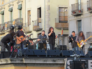 Concert de Sopa de Cabra a la Rambla de la Llibertat