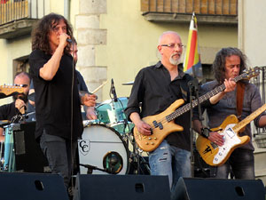 Concert de Sopa de Cabra a la Rambla de la Llibertat