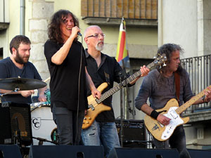 Concert de Sopa de Cabra a la Rambla de la Llibertat