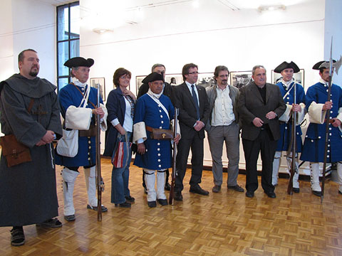 Foto de grup abans de comen&ccedil;ar la presentaci&oacute;